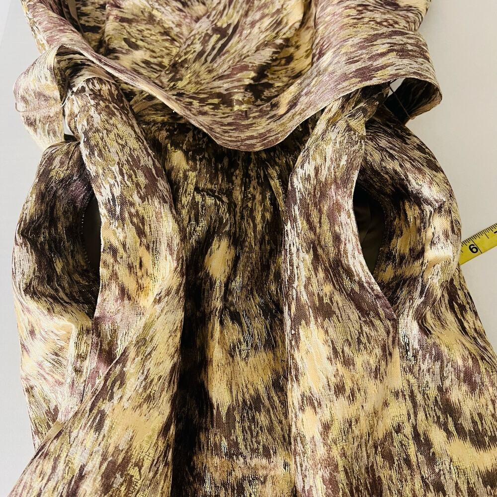 Gianni Bini Gold A-line Sweetheart Dress - Picture 4 of 8